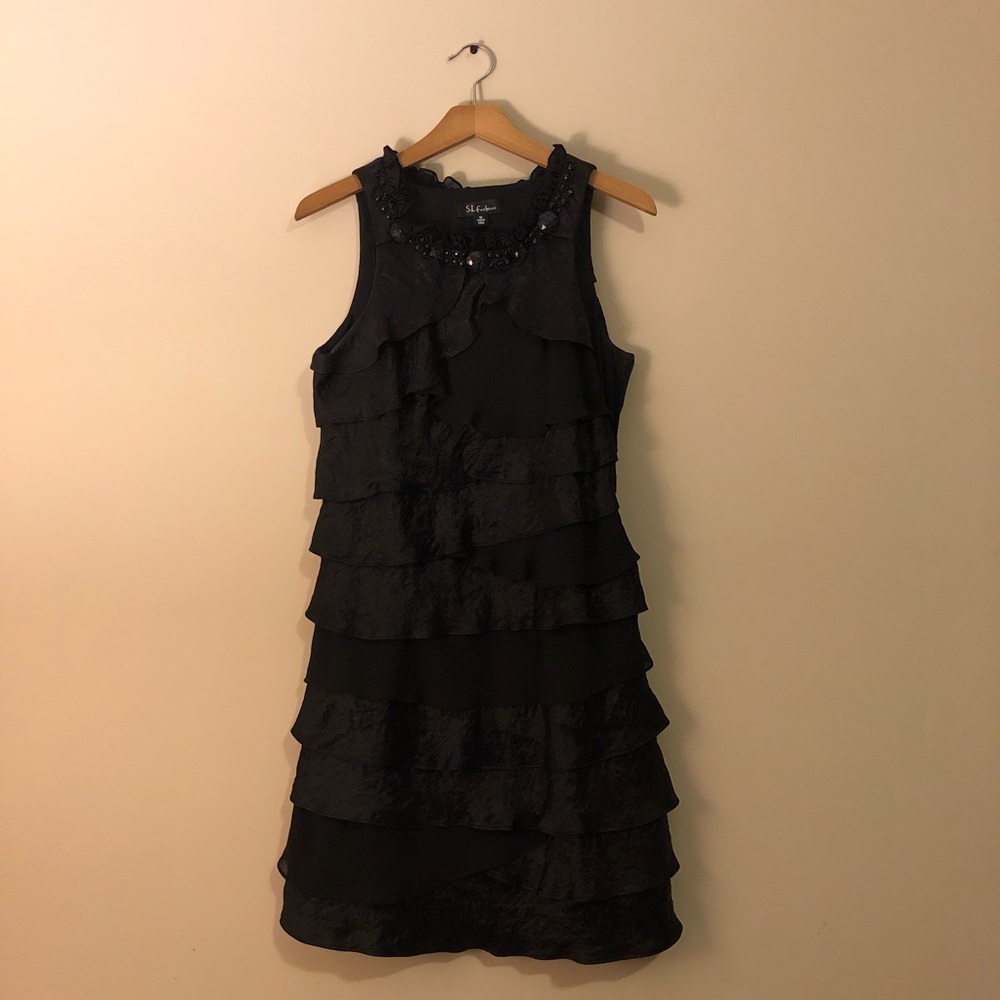 Little Black Dress with Sequens